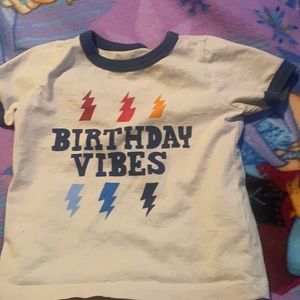 Gymboree birthday shirt
